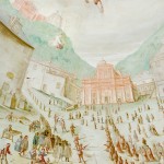 Santuario di Nostra Signora della Misericordia, Cappella della Crocetta: affreschi di Bartolomeo Guidobono e Giovanni Enrico Haffner (ca. 1680).